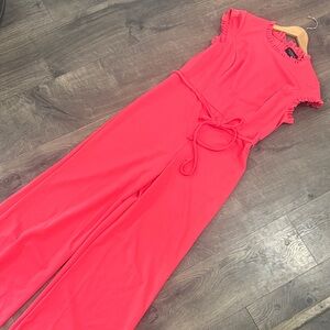 Isaac Mizrahi Vibrant Pink Jumpsuit
